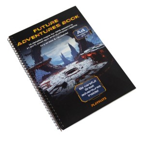 RPG Book: Future Adventures - A4 siatka heksagonalna