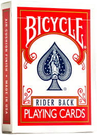 Karty do gry Bicycle: Rider back - czerwone