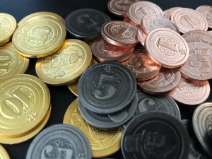 Metal Coin: Board Game Upgrade Set - Industrial (50 sztuk)