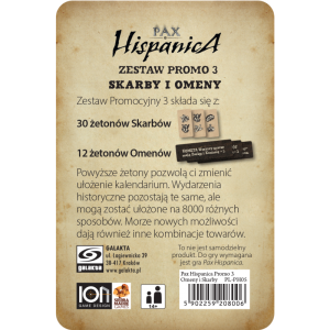 Pax Hispanica: Omeny i Skarby (zestaw promo)