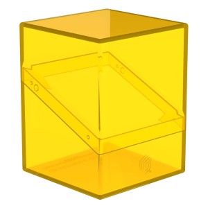Pudełko na karty Ultimate Guard Boulder Deck Case 100+ Clear - Amber