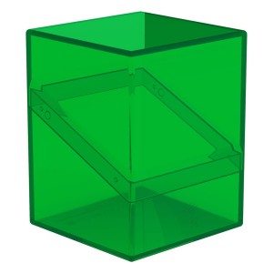 Pudełko na karty Ultimate Guard Boulder Deck Case 100+ Clear - Emerald