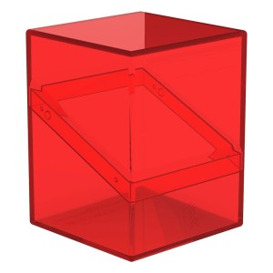 Pudełko na karty Ultimate Guard Boulder Deck Case 100+ Clear - Ruby