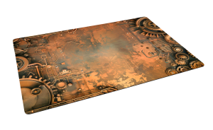 Universal gaming mat: 120 x 80 cm - Old machinery
