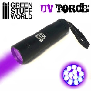 Green Stuff World: latarka ultrafioletowa (Ultraviolet Light torch)