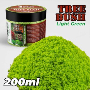 Green Stuff World: Posypka modelarska - krzew drzewny, jasna zieleń - 200 ml