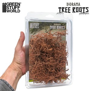 Green Stuff World: Korzenie drzew do dioramy