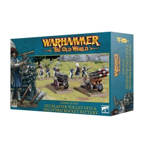 Empire of Man: Helblaster Volley Gun & Helstorm Rocket Battery (Warhammer: The Old World)