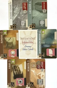 Inventions: Evolution of Ideas – Promo Cards