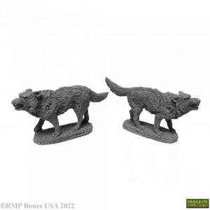 Reaper Miniatures: Dire Wolves