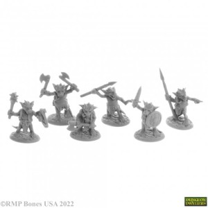 Reaper Miniatures: Ratpelt Kobold Mooks