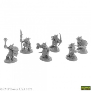 Reaper Miniatures: Ratpelt Kobold Warriors