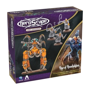 Heroscape: Revna's Rebuke – Iron Lich Viscerot and Necrotech Wraithriders Army Expansion