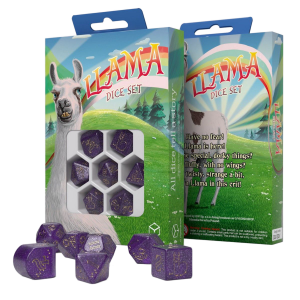 Komplet kości RPG: Lamy - Zippy