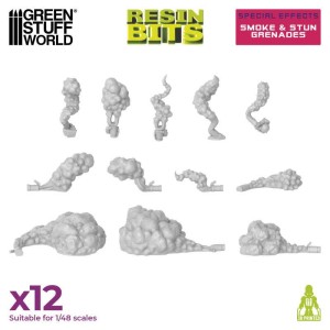 Green Stuff World: Granaty dymne i ogłuszające (12 szt.)