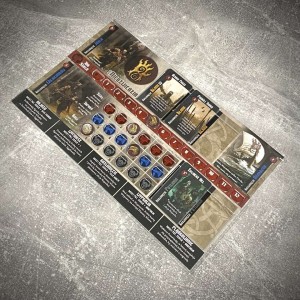 Organizer gracza do Blood Rage - akrylowe osłonki (5 szt.)