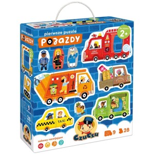 CzuCzu: Pierwsze puzzle - Pojazdy 2+