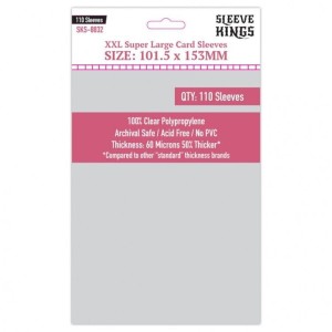 Koszulki na karty Sleeve Kings XXL 101,5x153 mm 110 sztuk