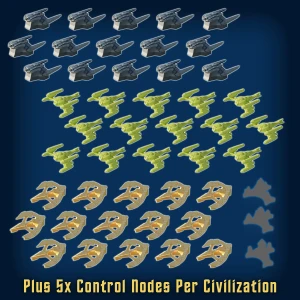 Star Trek Ascendancy: Terran/ Tholian/ Gorn Escalation Packs