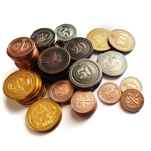 Hegemony: Lead Your Class to Victory - Metal coins