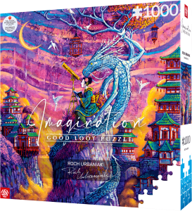 Puzzle 1000 Roch Urbaniak: Sakura i Ryu
