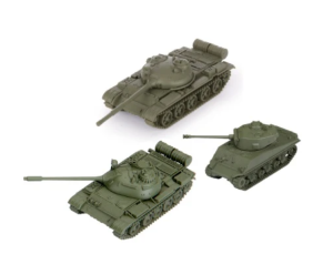 World of Tanks: Gra Figurkowa - U.S.S.R. Tank Platoon (T-54,  M4-A2 Sherman Łozy, T-62A)