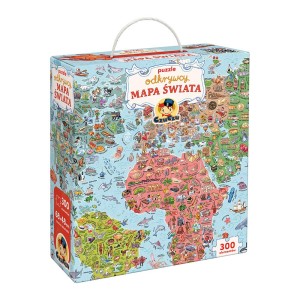 CzuCzu: Puzzle Odkrywcy - Mapa świata 7+
