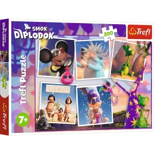 Puzzle 200 Adventures of the Diplodocus Dragon
