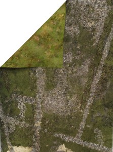 Mata dwustronna lateksowa: Rozdroża 48”x36” / 122x91,5cm