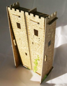 Wieża na kafelki Carcassonne