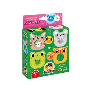 CzuCzu: Moje puzzle z dziurką - Zwierzątka 12m+