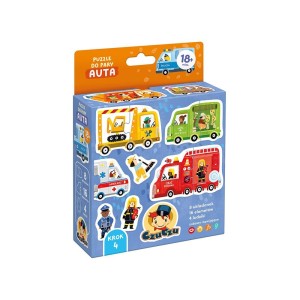CzuCzu: Puzzle do pary - Auta 18m+