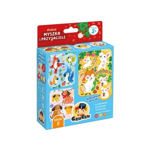 CzuCzu: Puzzle Myszka i przyjaciele 2+