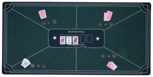 Poker playmat green 118x59cm