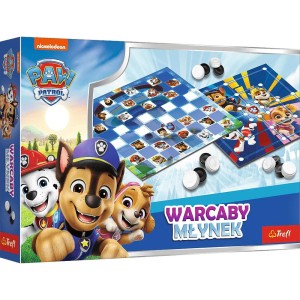 Warcaby i Młynek - Psi Patrol
