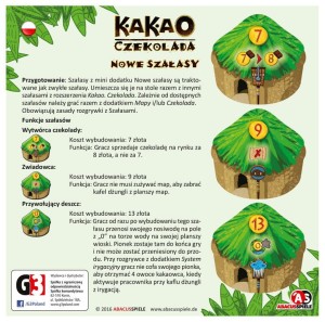 Kakao - dodatek. Nowe szałasy (edycja międzynarodowa)