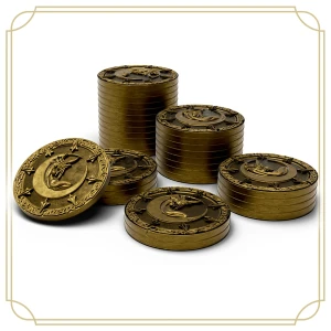 Lands of Evershade: metalowe monety