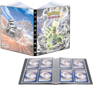 Pokémon TCG: Album Ultra Pro 4-Pocket - Scarlet & Violet - Tyranitar and Revavroom