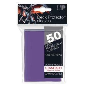 Koszulki na karty Ultra-Pro Pro-Gloss 66x91 mm 50 sztuk (Purple)