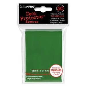 Koszulki na karty Ultra-Pro Pro-Gloss 66x91 mm 50 sztuk (Green)