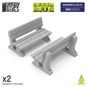 Green Stuff World: Modern & Sci-fi - Ławki parkowe (2 elementy)