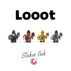 Meeple Stickers: zestaw naklejek do Łupy