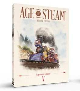 Age of Steam Deluxe: Expansion Volume V