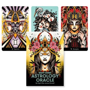 Karty tarot: Eight Coins Astrology Oracle