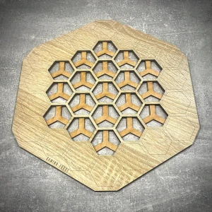 Plansza gry do Neuroshima Hex - standard HDF sonoma