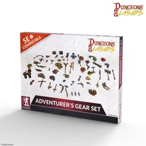 Dungeons & Lasers: Adventurers Gear set