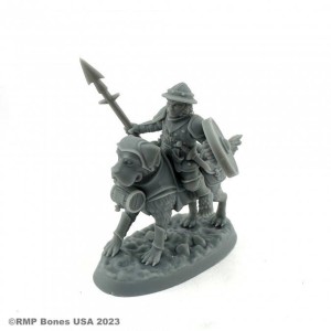 Reaper Miniatures: Male Halfling Dog Rider