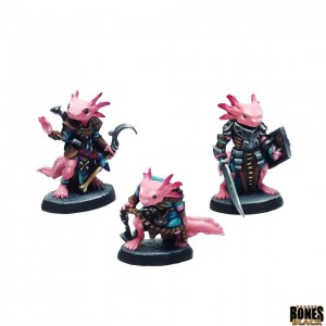 Reaper Miniatures: Axolotii Heroes