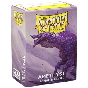 Dragon Shield card sleeves: Matte - Amethyst CCG - 100 pcs