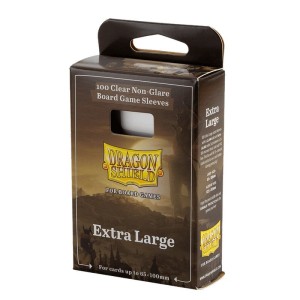 Dragon Shield card sleeves: - Clear Non-Glare - Extra Large - 100 pcs